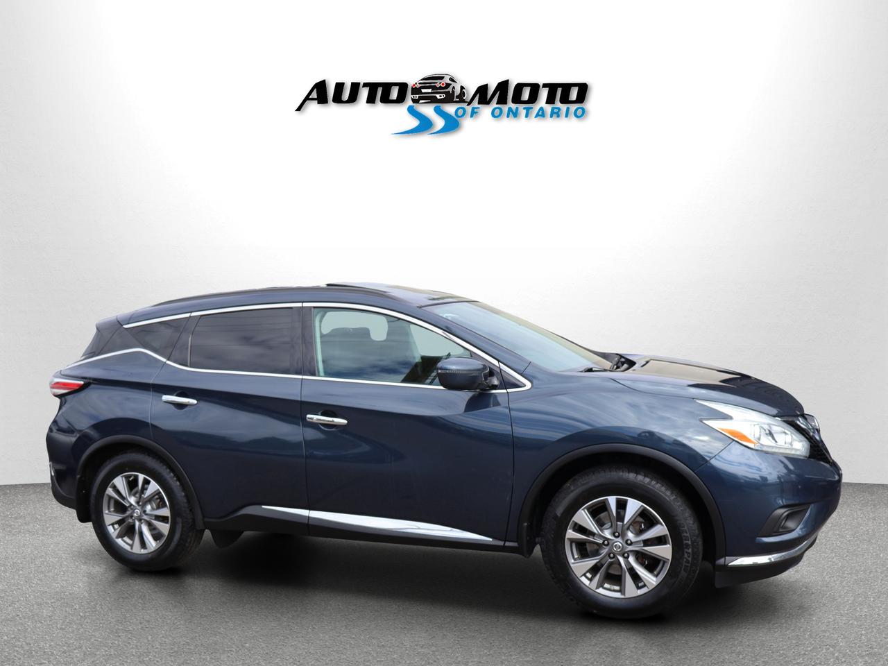 2017 Nissan Murano SV AWD CERTIFIED *ACCIDENT FREE*SERVICE RECORDS* CAMERA BLUETOOTH HEATED SEATS PANO ROOF CRUISE ALLOYS Photo