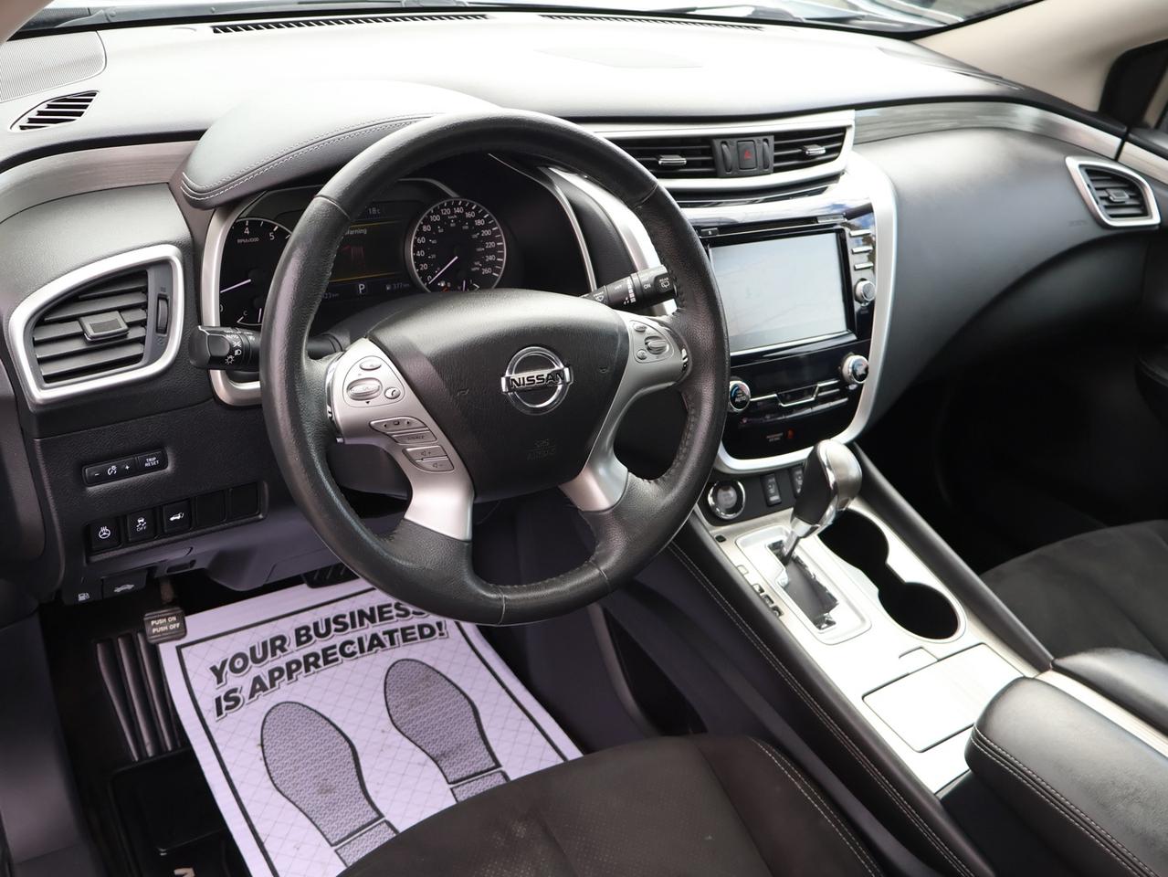 2017 Nissan Murano SV AWD CERTIFIED *ACCIDENT FREE*SERVICE RECORDS* CAMERA BLUETOOTH HEATED SEATS PANO ROOF CRUISE ALLOYS Photo