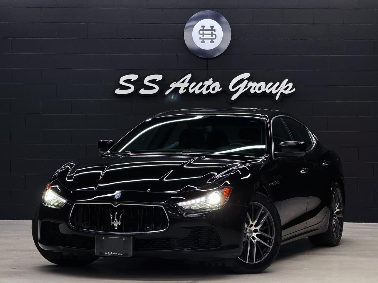 2015 Maserati Ghibli SQ4|NAV|BACKUP|SUNROOF|HEATED SEATS|CLEAN CARFAX| - Photo #1