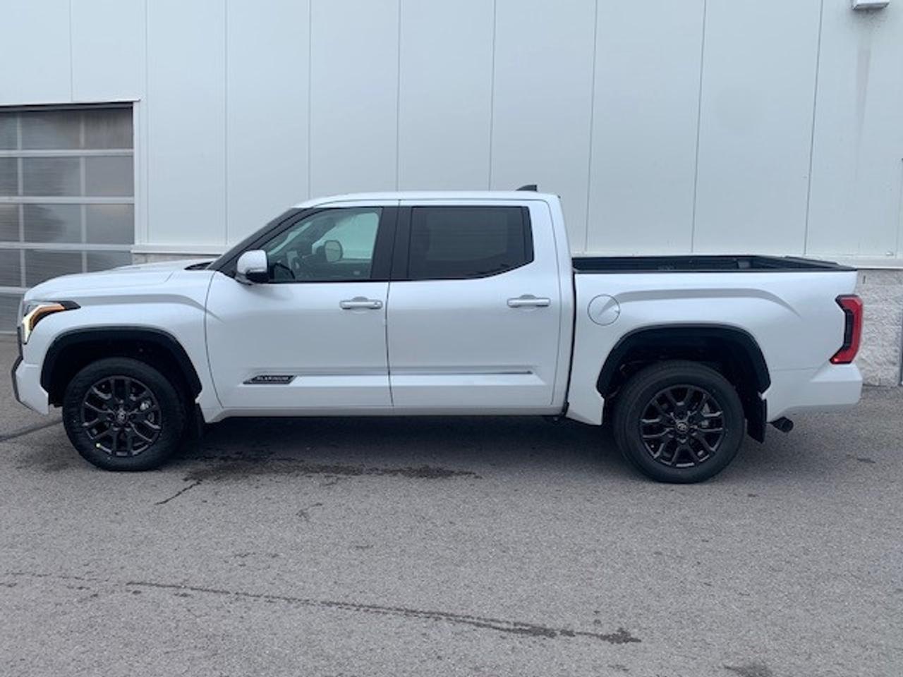 2026 Toyota Tundra Platinum Sexy white platinum. Photo