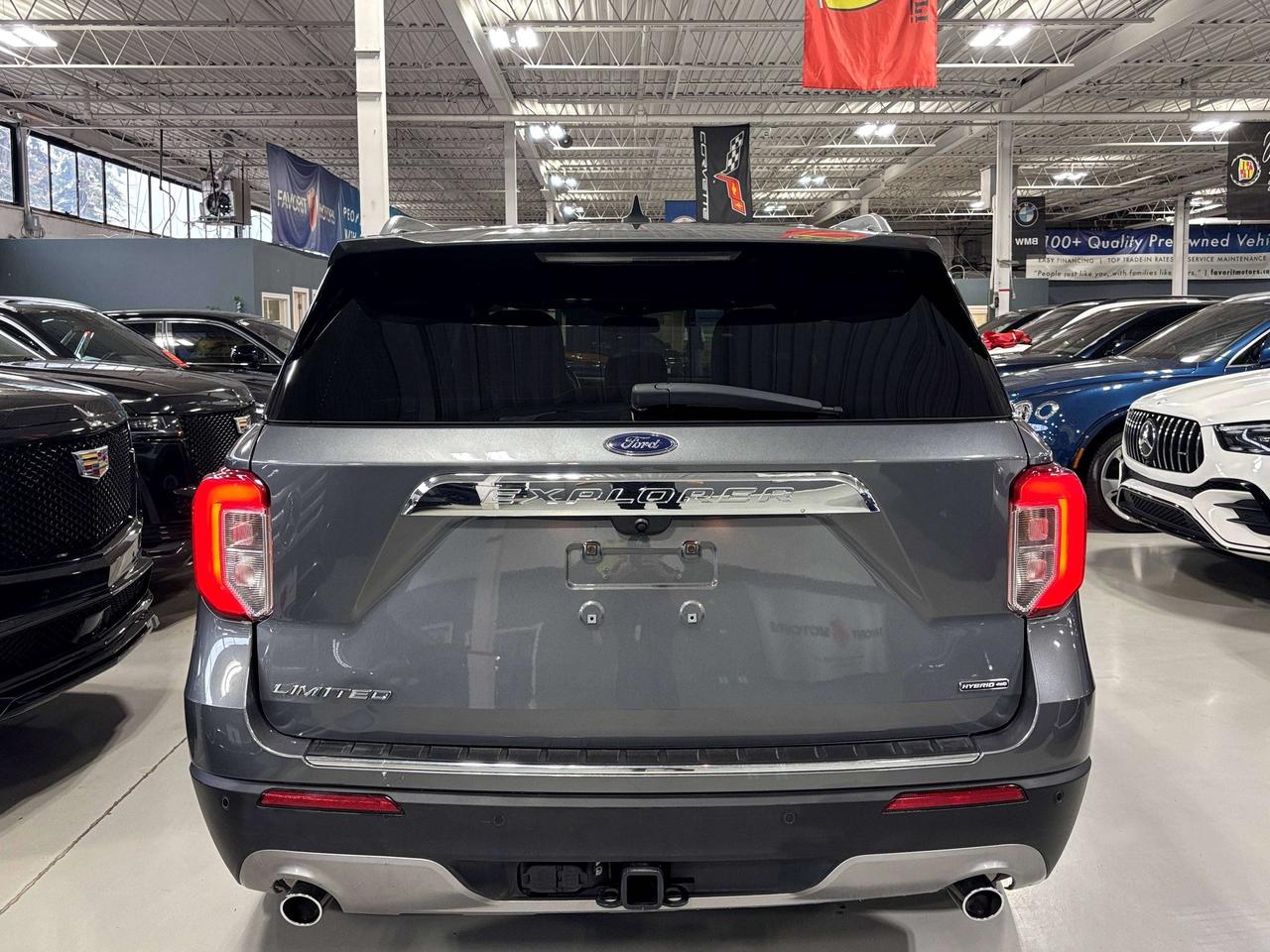 2022 Ford Explorer Limited|HYBRID|4WD|7PASS|NAV|LEATHER|360CAM|PANO|+ Photo