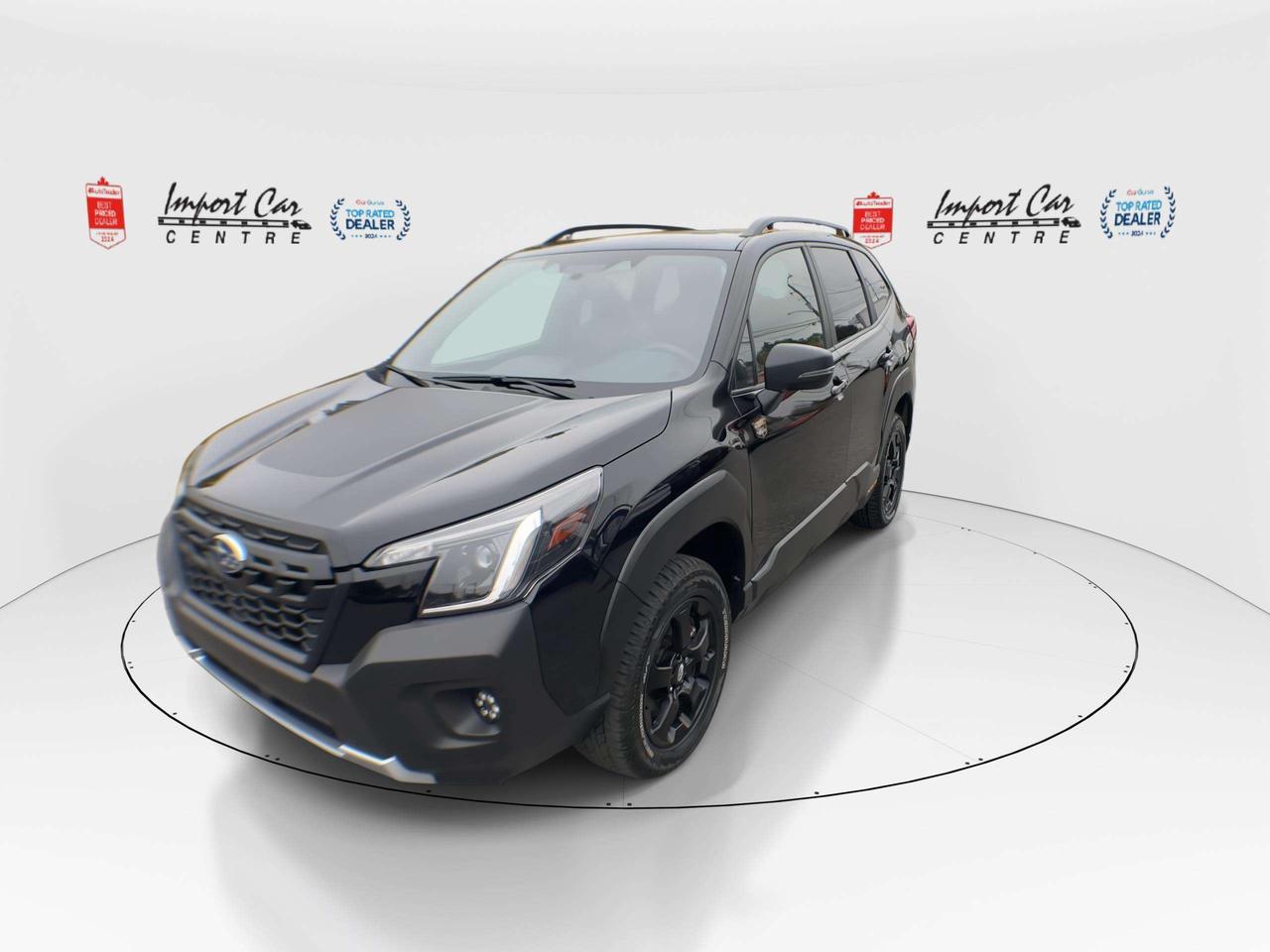 2025 Subaru Forester Wilderness WILDERNESS!!  LIKE NEW, 182 HORSES, ALL WEATHER SURFACES, ROOF, BK. CAM, ALLOYS Photo