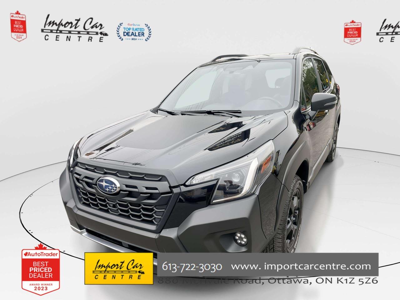 2025 Subaru Forester Wilderness WILDERNESS!!  LIKE NEW, 182 HORSES, ALL WEATHER SURFACES, ROOF, BK. CAM, ALLOYS Photo0
