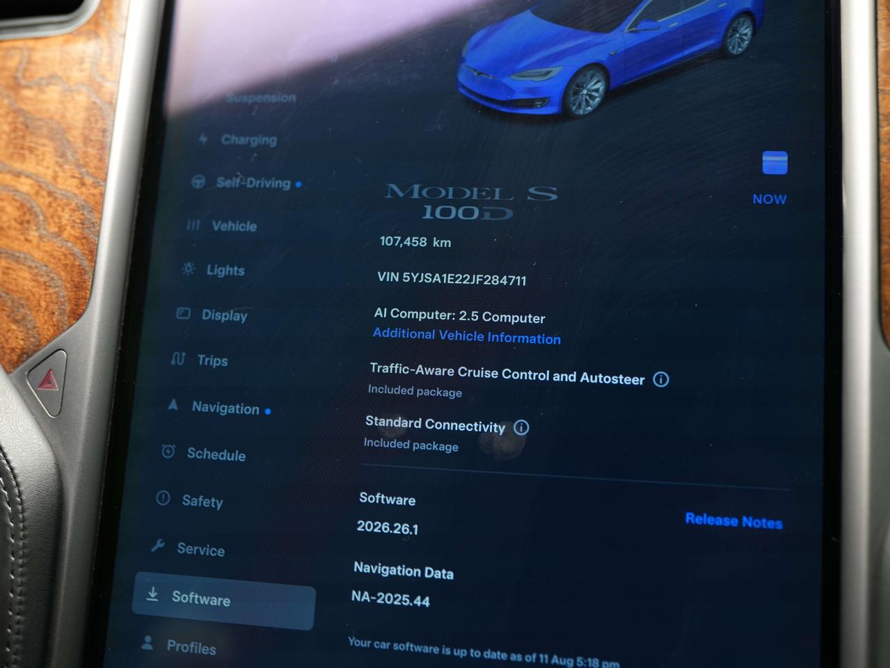 2018 Tesla Model S 100D | WOOD TRIM Photo