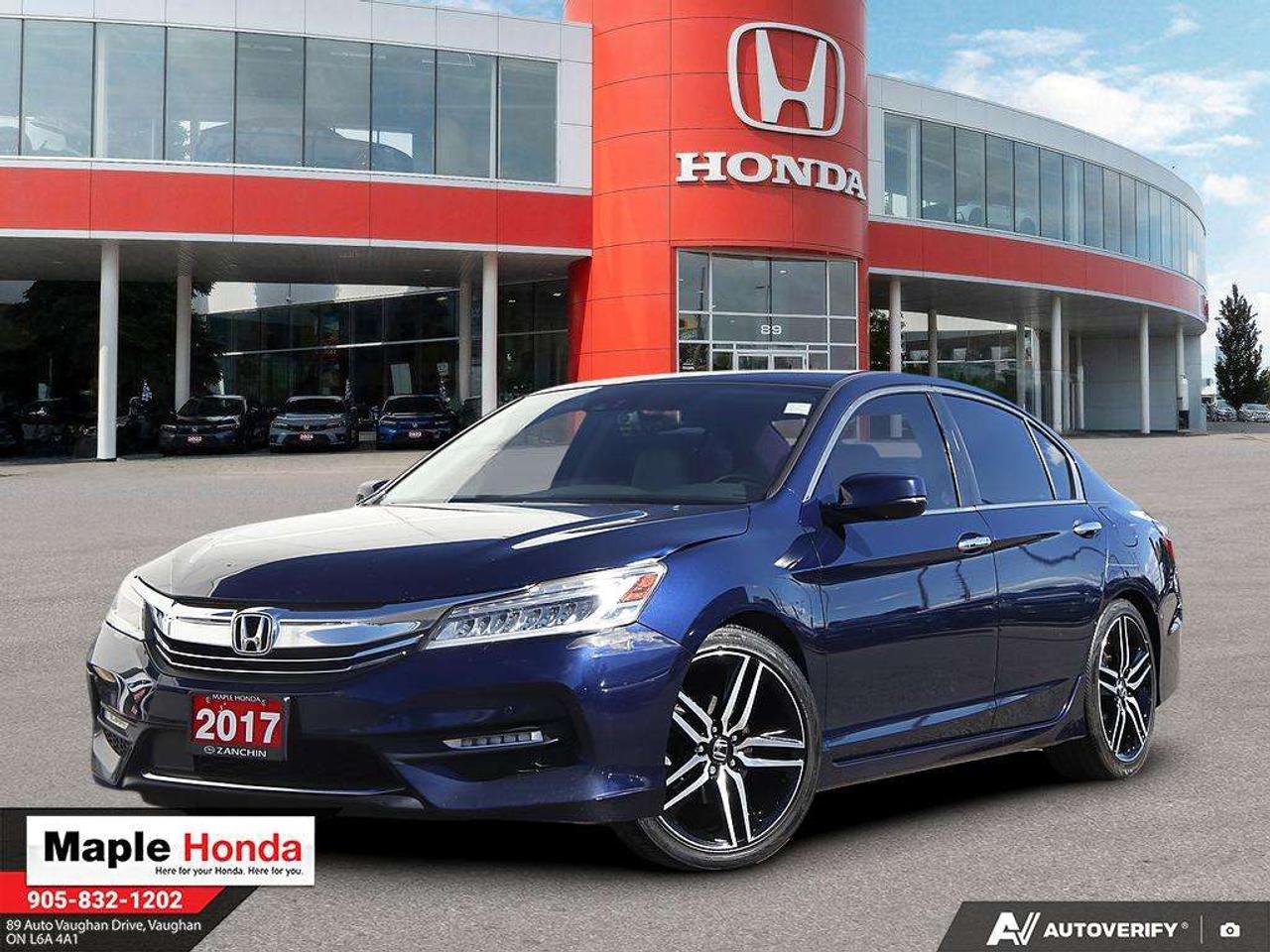 2017 Honda Accord Leather Seats| Navigation| Front and Rear Parking Photo0