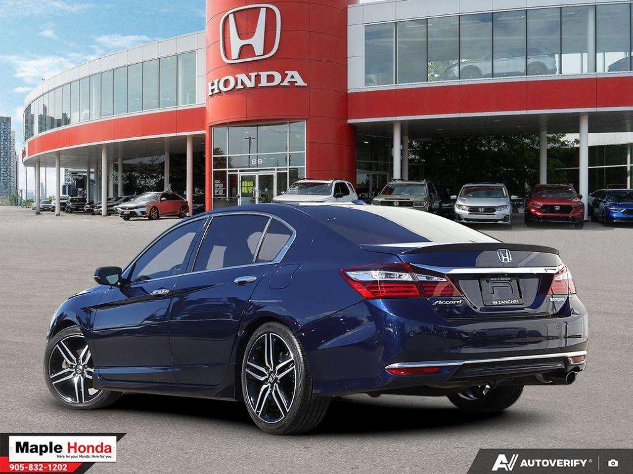 2017 Honda Accord Leather Seats| Navigation| Front and Rear Parking Photo