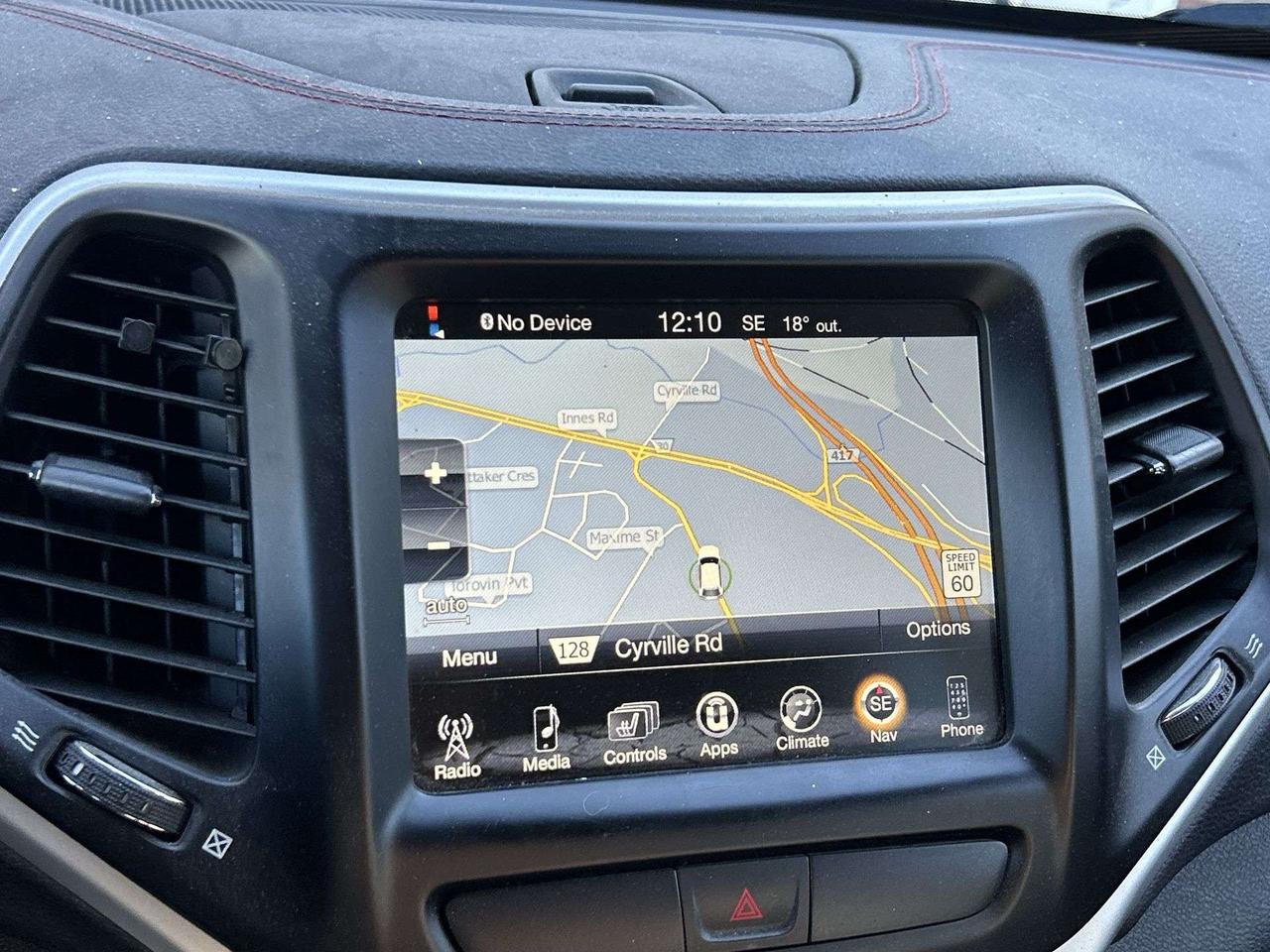 2017 Jeep Cherokee TRAILHAWK 4X4 | 3.2L V6 |HTD LEATHER |REMOTE START Photo