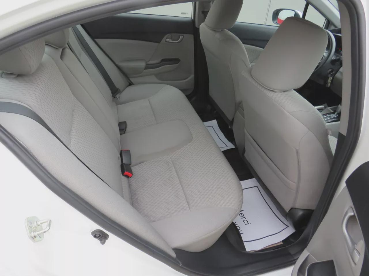 2015 Honda Civic Sedan LX | LOW KM!! | FWD | Automatic | Heated Seats | Air Conditioning | Bluetooth | Back-Up Camera | Cruise Control | Steering Wheel Audio Controls | USB Input | Keyless Entry | Power Windows | Power Door Locks | Heated Power Mirrors Photo