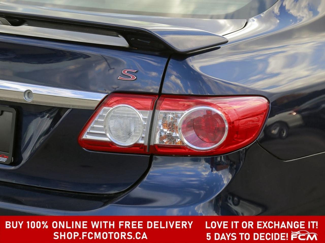 2012 Toyota Corolla S | FULLY CERTIFIED WITH WARRANTY Photo