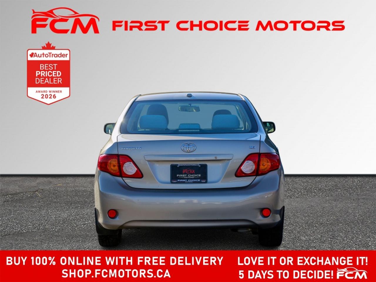 2009 Toyota Corolla CE | FULLY CERTIFIED WITH WARRANTY Photo