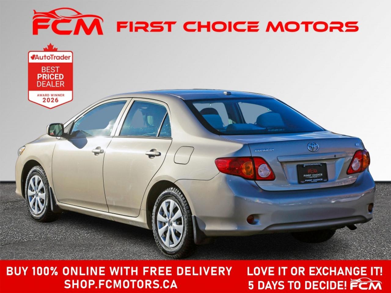 2009 Toyota Corolla CE | FULLY CERTIFIED WITH WARRANTY Photo4