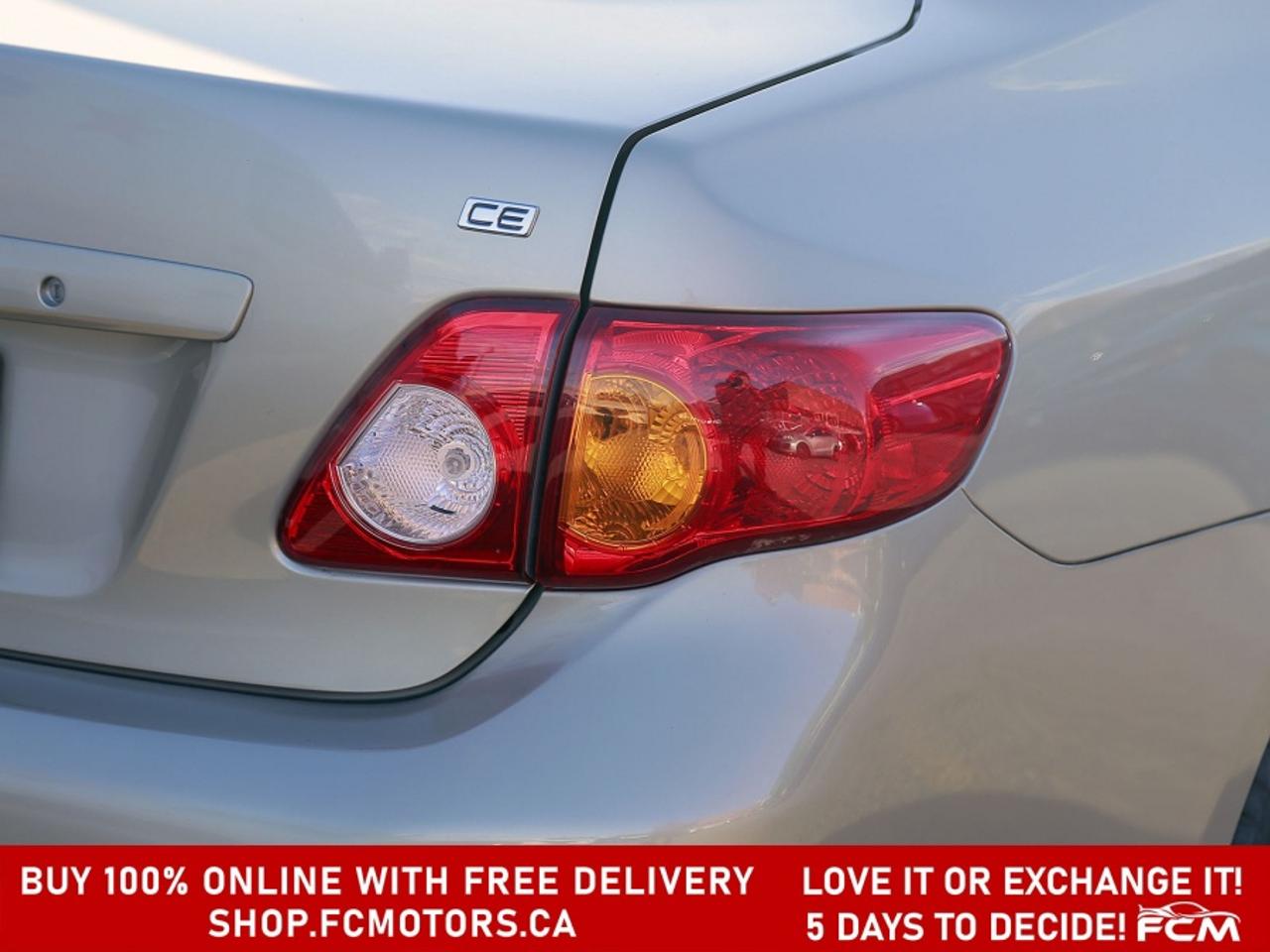 2009 Toyota Corolla CE | FULLY CERTIFIED WITH WARRANTY Photo