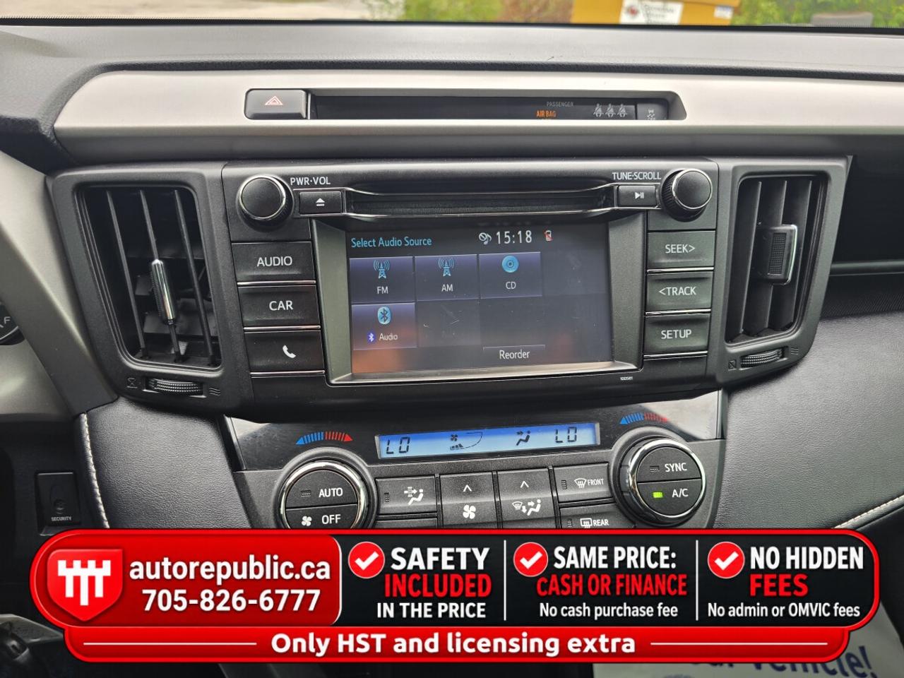 2017 Toyota RAV4 XLE AWD Certified One Owner Local Trade in Photo