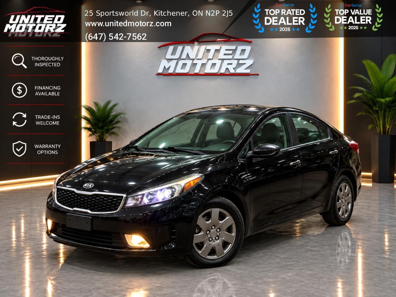 2018 Kia Forte LX FWD 2.0L 4cyl~SAFETY CERTIFIED~ Photo0