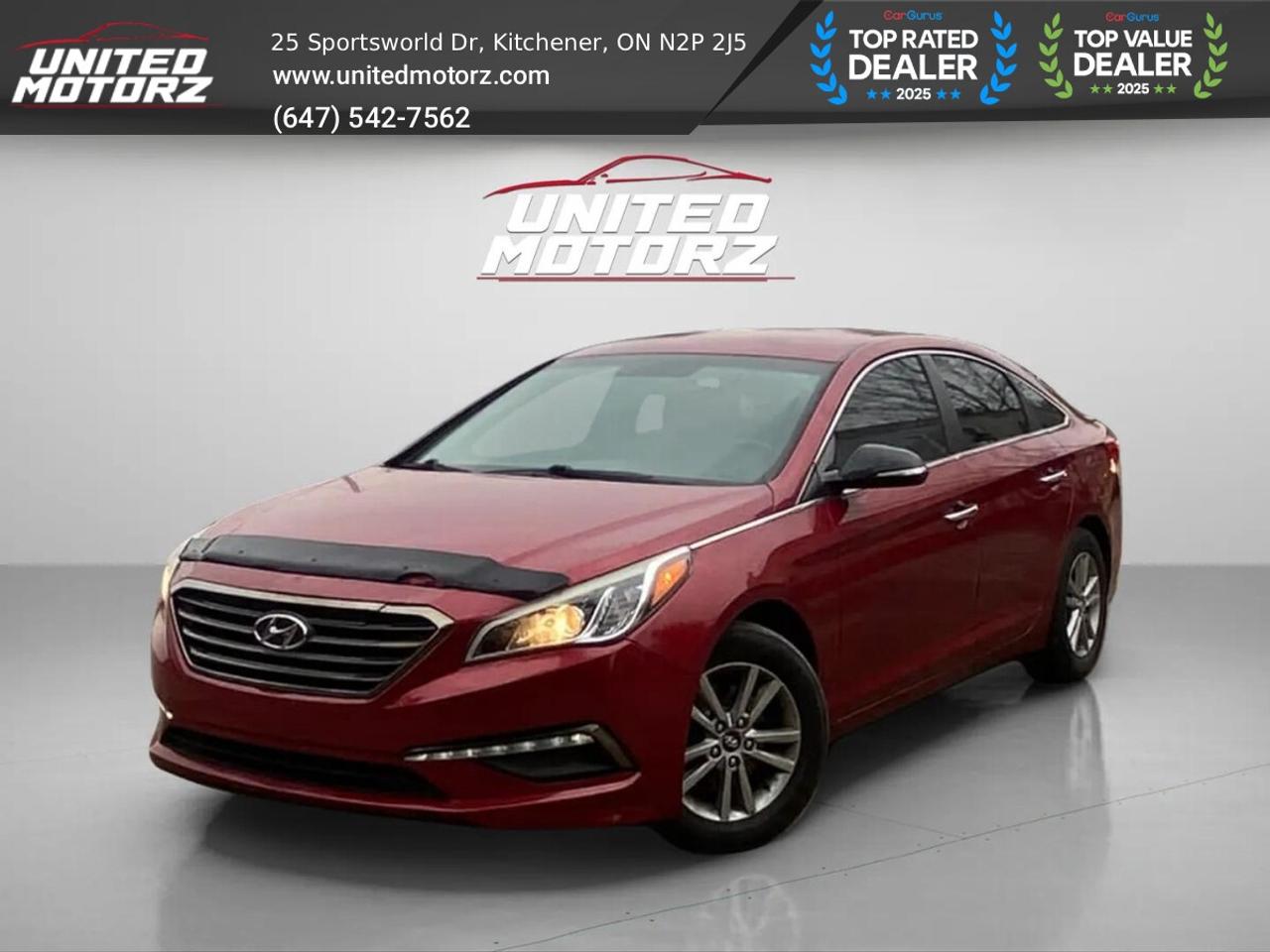 2015 Hyundai Sonata Sport GLS FWD 2.0L 4cyl~SAFETY CERTIF Photo1