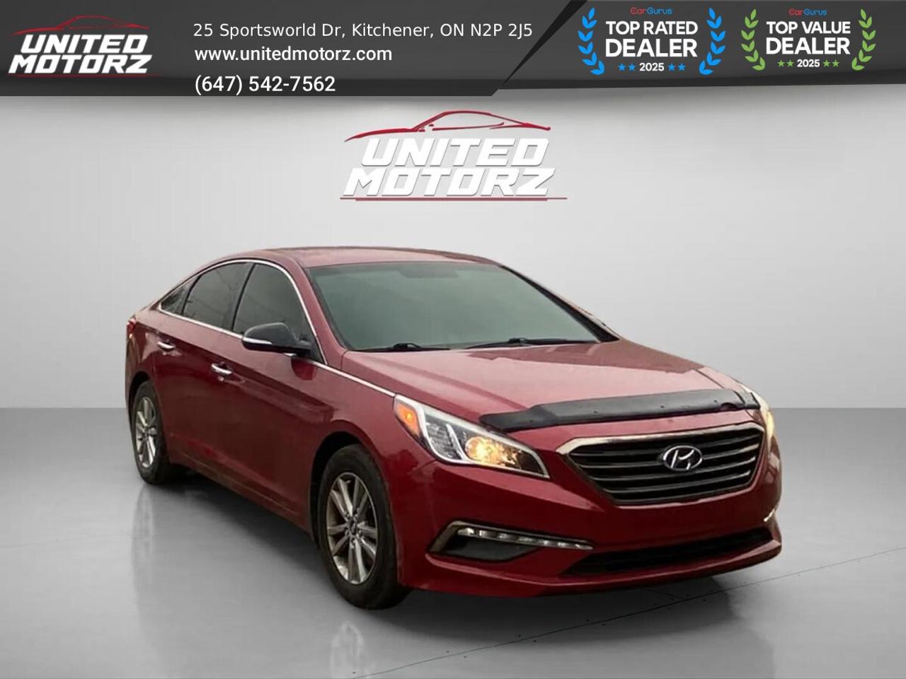 2015 Hyundai Sonata Sport GLS FWD 2.0L 4cyl~SAFETY CERTIF Photo