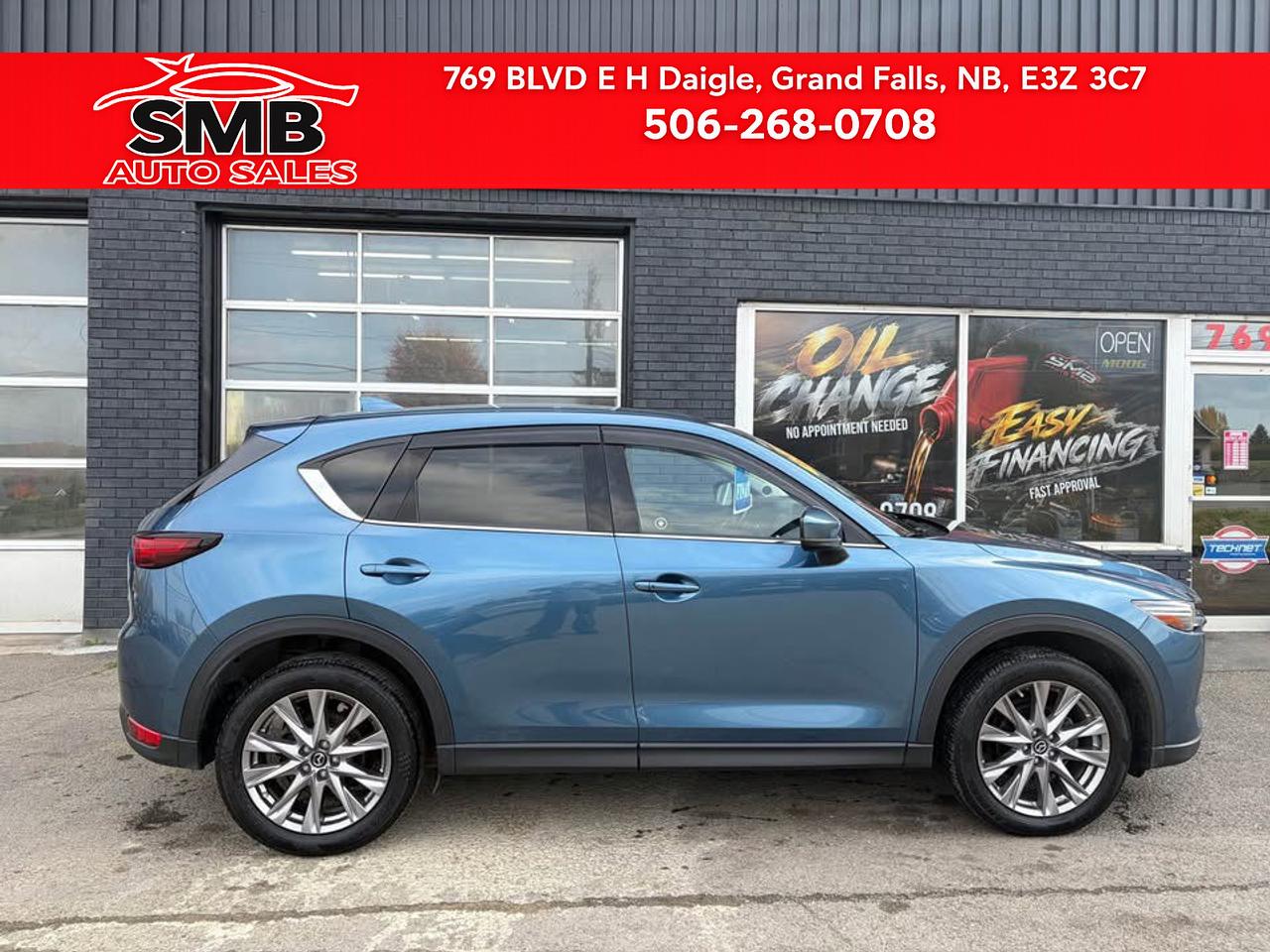 Blue 2020 Mazda CX-5 SUV / Crossover All-Wheel Drive Automatic