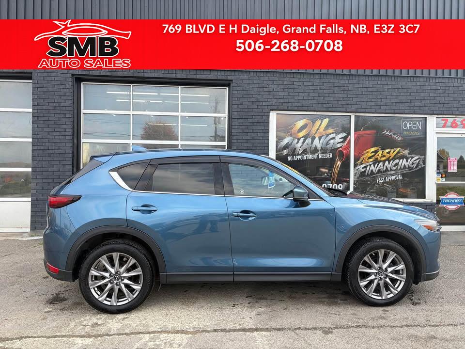 Blue 2020 Mazda CX-5 SUV / Crossover All-Wheel Drive Automatic
