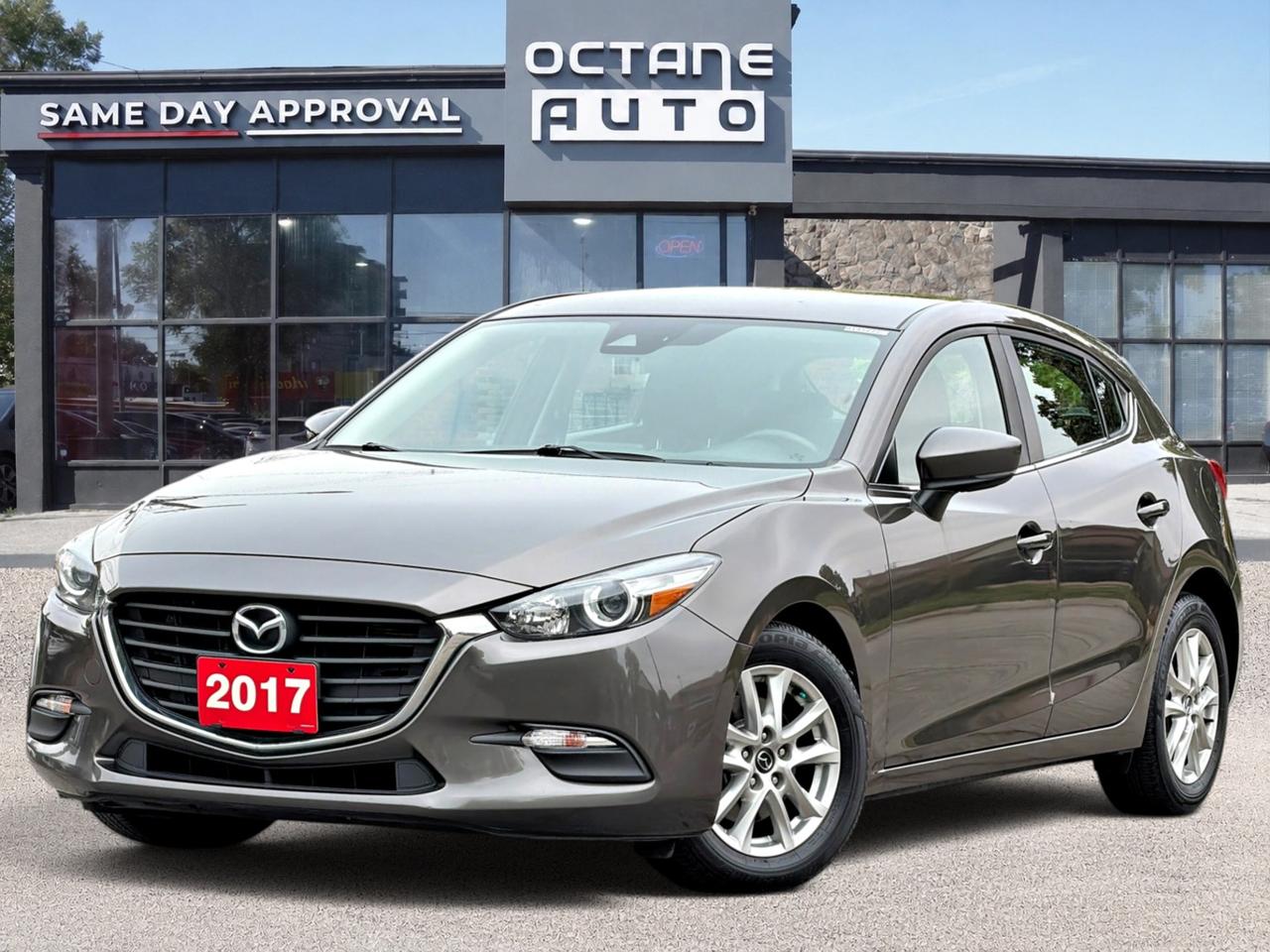 Gray 2017 Mazda MAZDA3 Hatchback Automatic