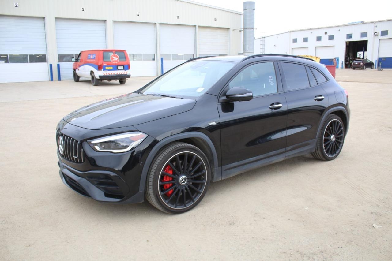 2022 Mercedes-Benz GLA AMG GLA 45 w/H&C Leather, x2 S/R, NAV, BUC, HUD - Photo #1