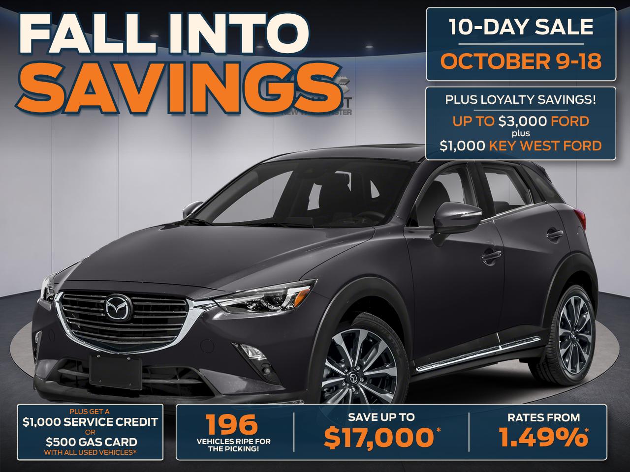 Gray 2019 Mazda CX-3 SUV / Crossover Automatic