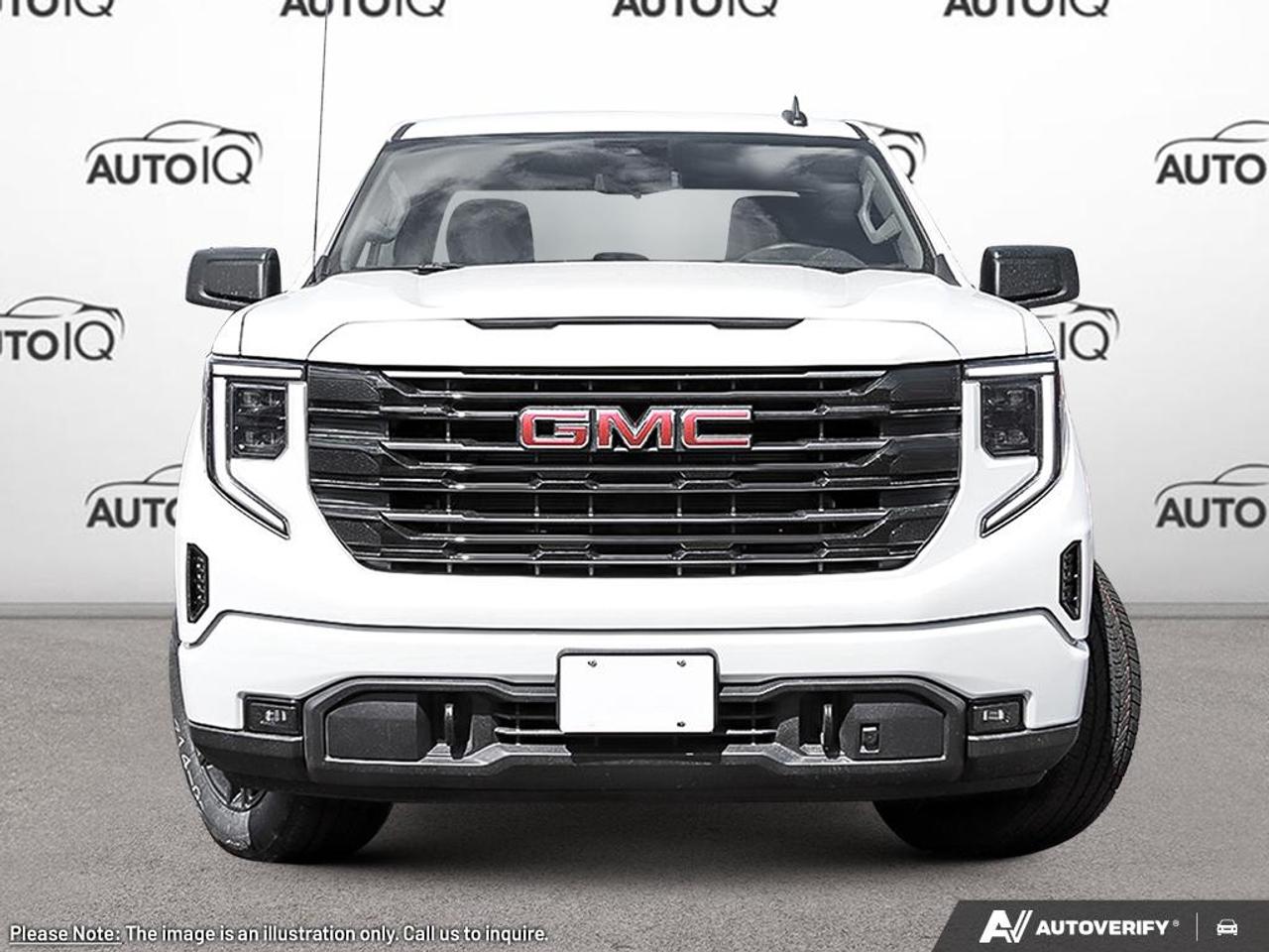 2026 GMC Sierra 1500 Elevation FRONT BKT STS WITH CENTRE CONSOLE. INCLUDES WIRELESS CHARGING. | SPRAY-ON BEDLINER | GVWR 3221 KG (7100 LB) | REAR AXLE - 3.23 RATIO | 5.3L ECOTEC3 V8 ENG | 10-SPD A/T | PREF PK | GMC MULTIPRO TAILGAT Photo1