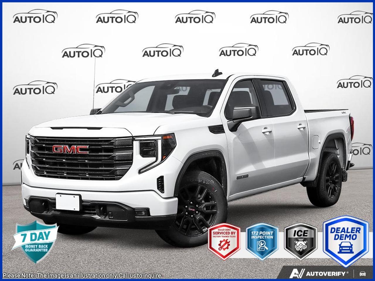 2026 GMC Sierra 1500 Elevation FRONT BKT STS WITH CENTRE CONSOLE. INCLUDES WIRELESS CHARGING. | SPRAY-ON BEDLINER | GVWR 3221 KG (7100 LB) | REAR AXLE - 3.23 RATIO | 5.3L ECOTEC3 V8 ENG | 10-SPD A/T | PREF PK | GMC MULTIPRO TAILGAT Photo