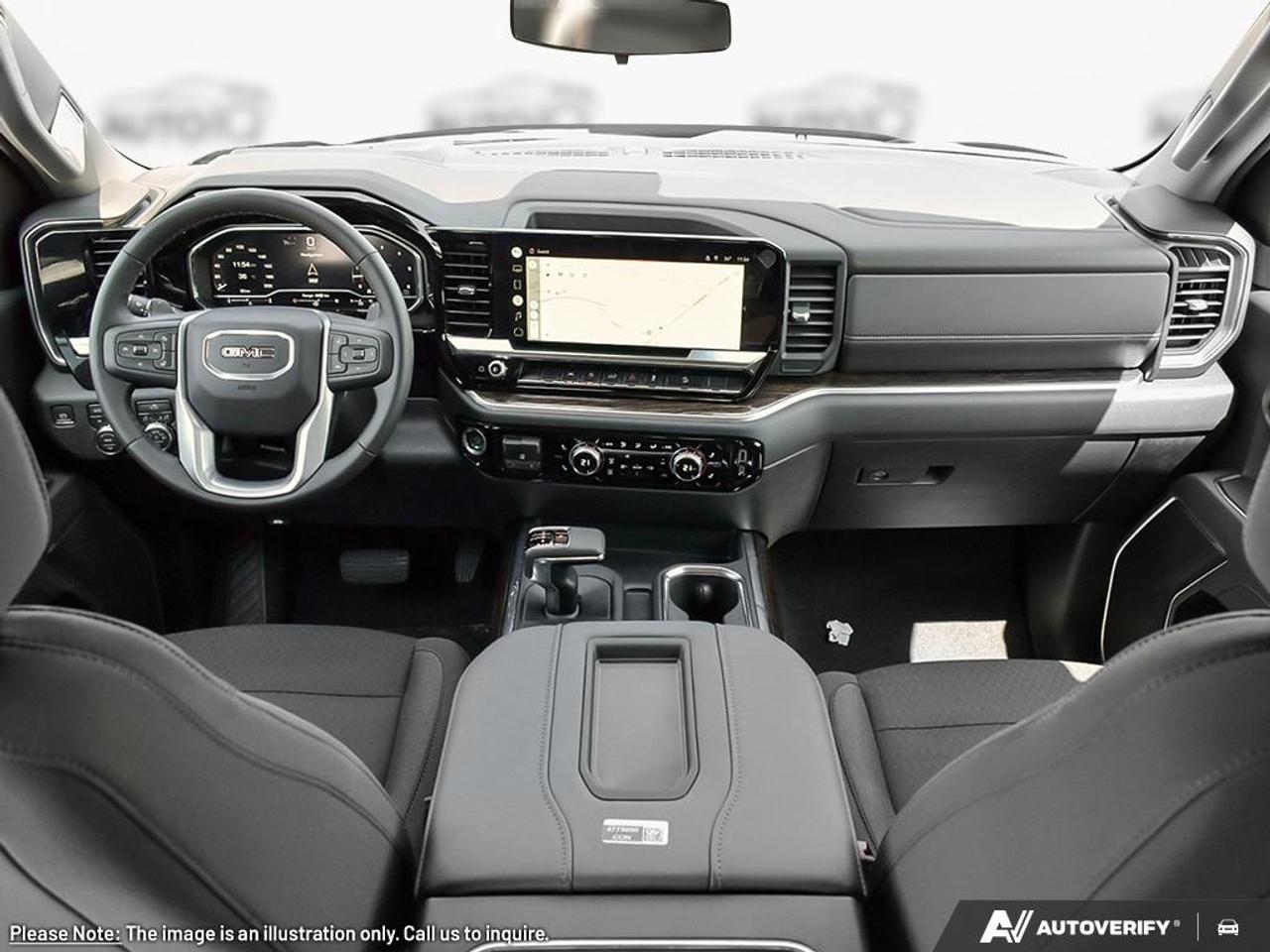 2026 GMC Sierra 1500 Elevation FRONT BKT STS WITH CENTRE CONSOLE. INCLUDES WIRELESS CHARGING. | SPRAY-ON BEDLINER | GVWR 3221 KG (7100 LB) | REAR AXLE - 3.23 RATIO | 5.3L ECOTEC3 V8 ENG | 10-SPD A/T | PREF PK | GMC MULTIPRO TAILGAT Photo