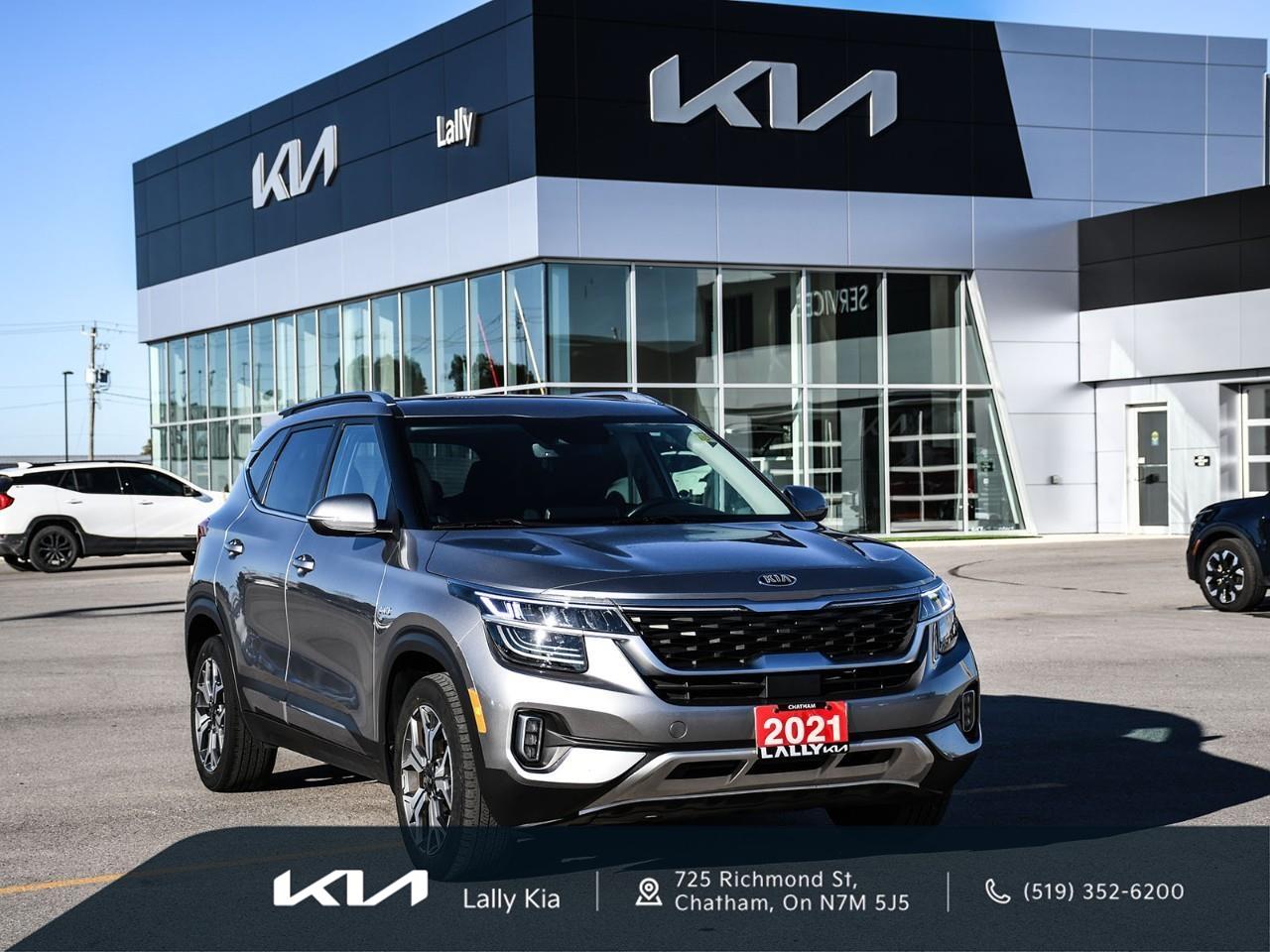 2021 Kia Seltos EX Premium 2021 Kia Seltos EX AWD | All-Wheel Drive | Heated Seats | Power Sunroof | Heated Steering Wheel. Photo0