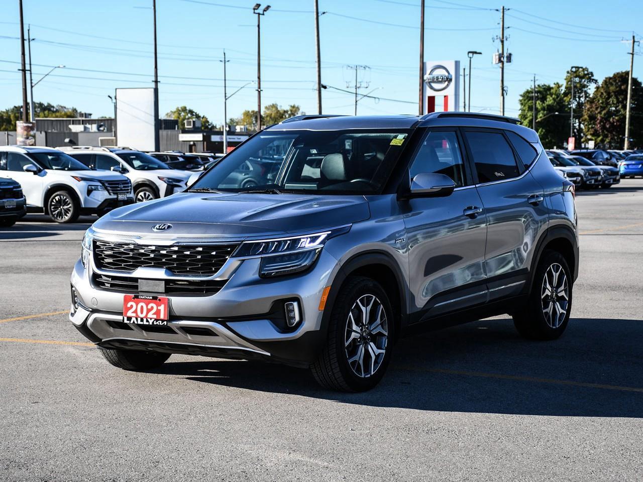 2021 Kia Seltos EX Premium 2021 Kia Seltos EX AWD | All-Wheel Drive | Heated Seats | Power Sunroof | Heated Steering Wheel. Photo