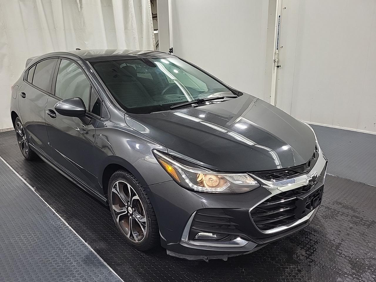 Gray 2019 Chevrolet Cruze Hatchback Front-Wheel Drive Automatic