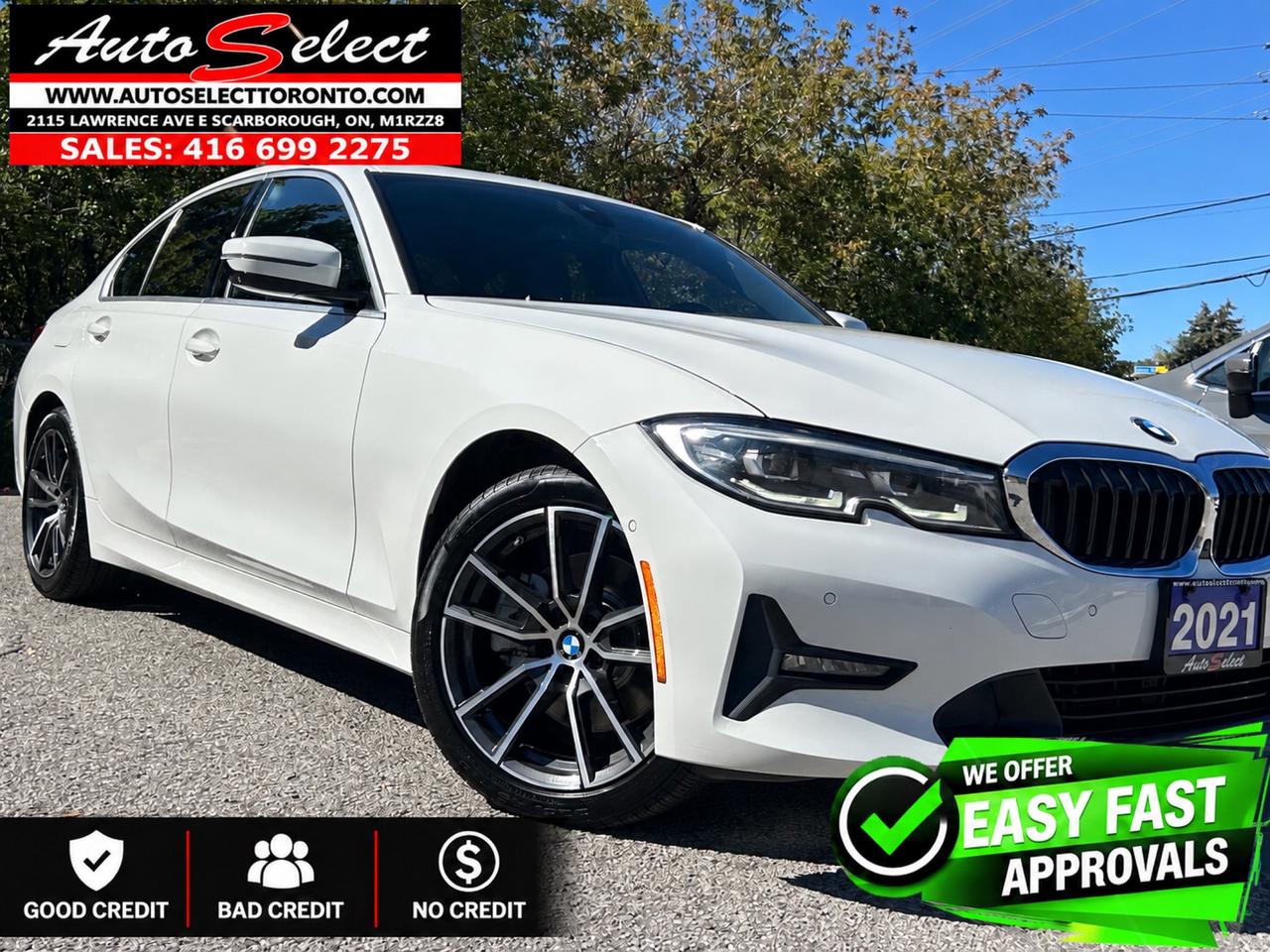 2021 BMW 330i xDrive AWD - Apple Carplay - Technology Pkg - Well Mainta Photo