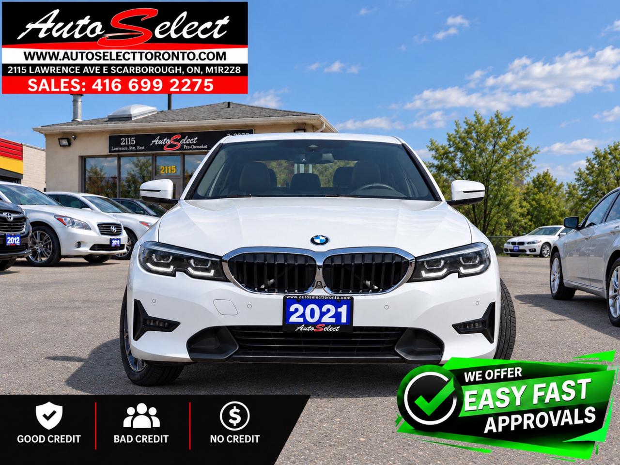 2021 BMW 330i xDrive AWD - Apple Carplay - Technology Pkg - Well Mainta Photo5