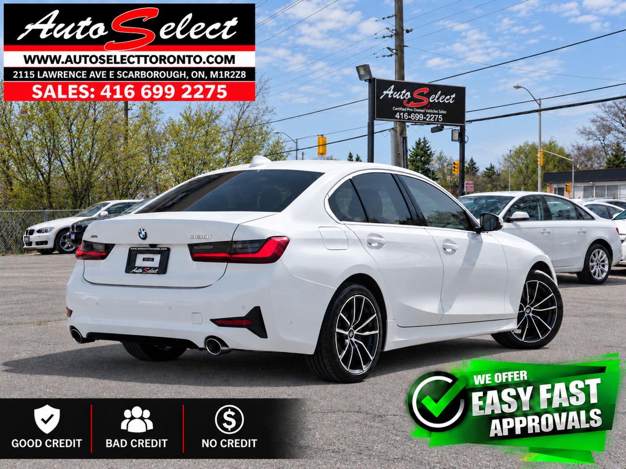 2021 BMW 330i xDrive AWD - Apple Carplay - Technology Pkg - Well Mainta Photo3