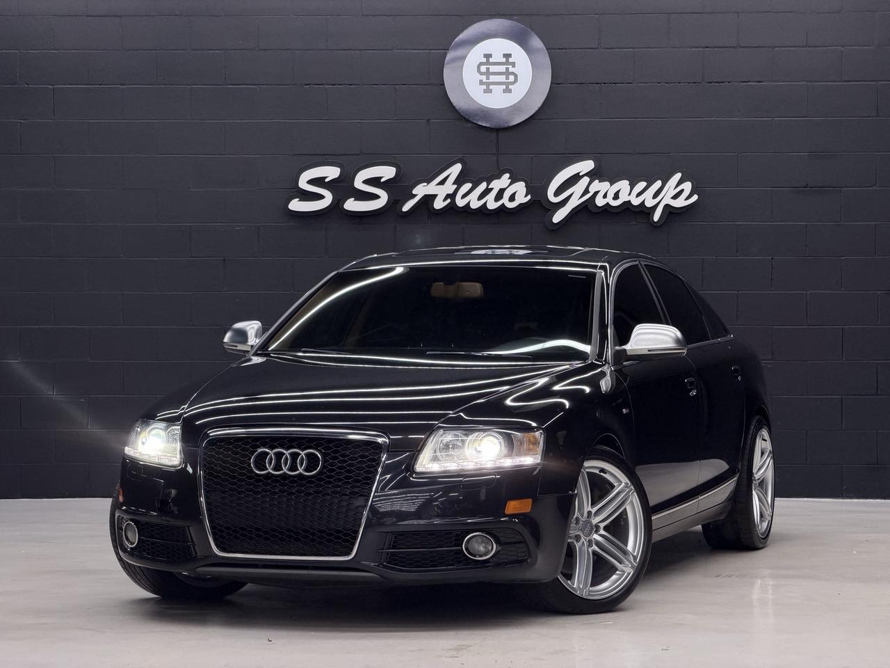 Black 2010 Audi A6 Sedan Automatic