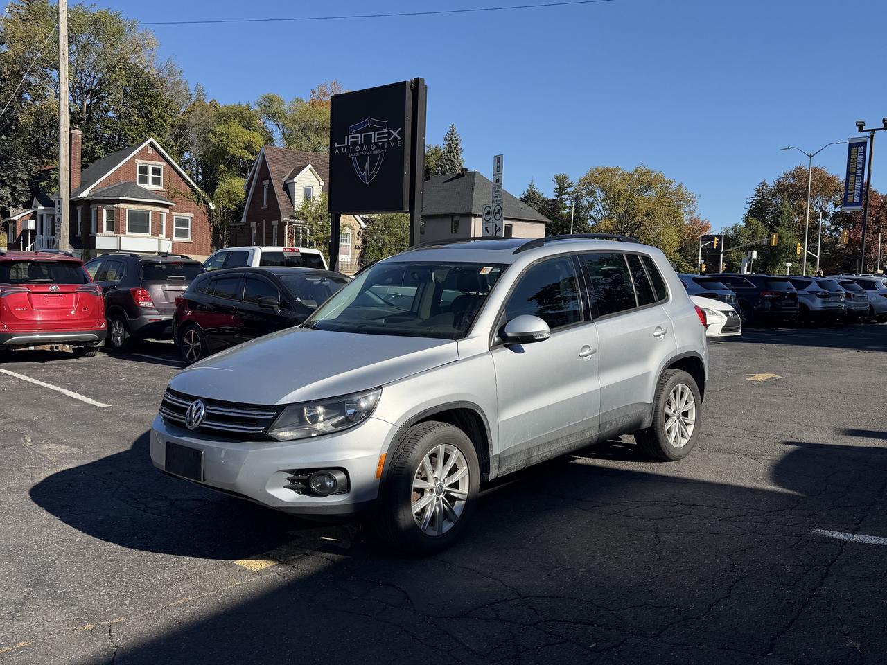 Silver 2014 Volkswagen Tiguan SUV / Crossover  Automatic