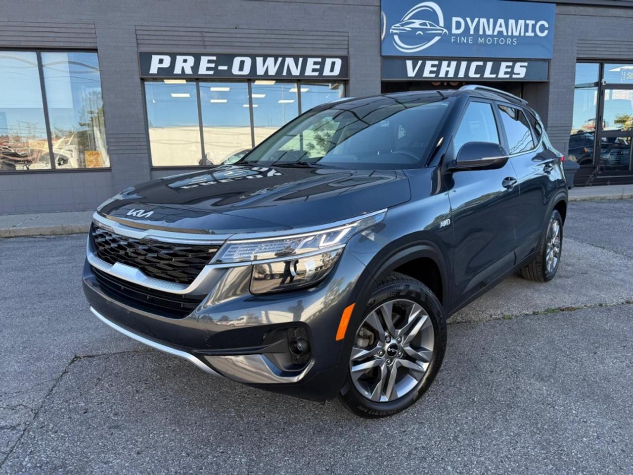 2022 Kia Seltos EX AWD * LEATHER * SUNROOF * BLIND SPOT