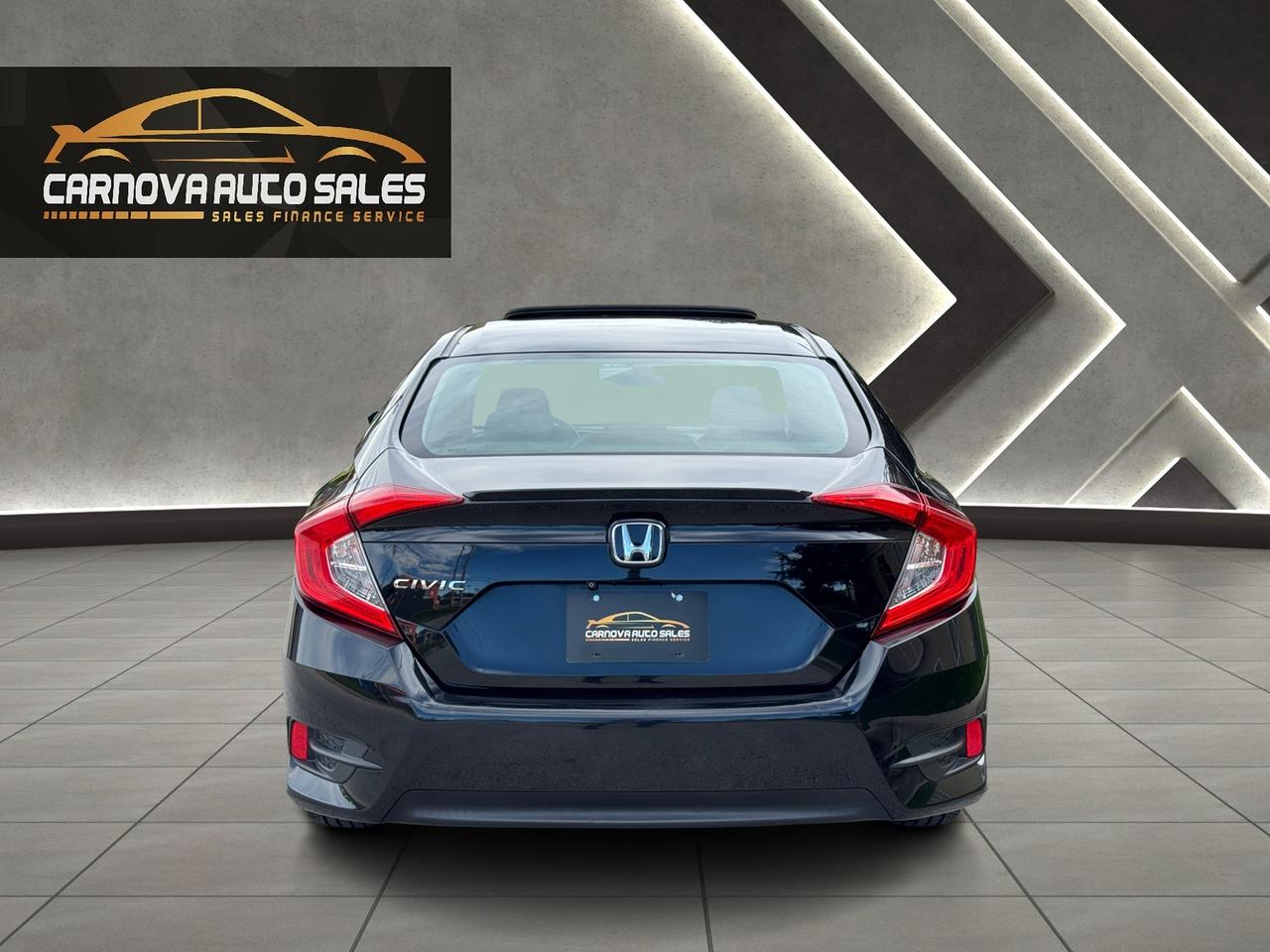 2016 Honda Civic EX-T+CLEAN CARFAX+Adaptive Cruise+LKA+Sunroof Photo