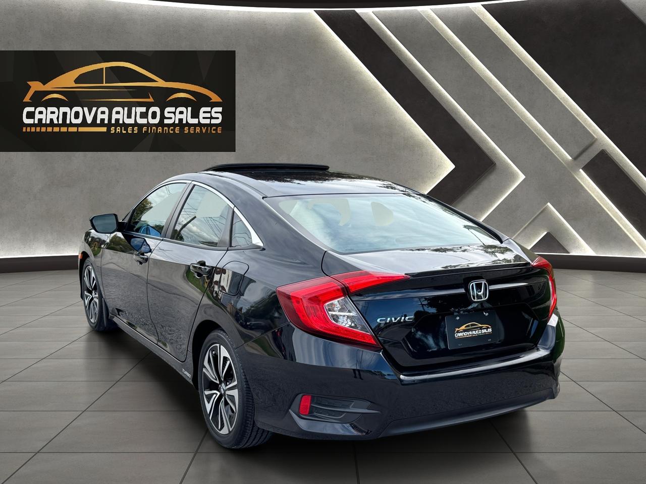 2016 Honda Civic EX-T+CLEAN CARFAX+Adaptive Cruise+LKA+Sunroof Photo