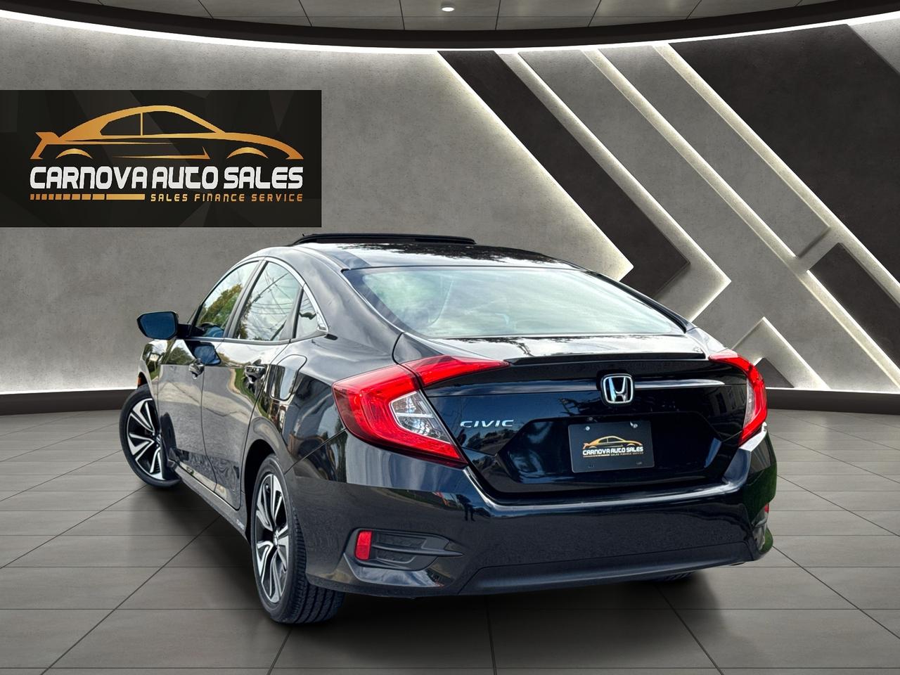 2016 Honda Civic EX-T+CLEAN CARFAX+Adaptive Cruise+LKA+Sunroof Photo