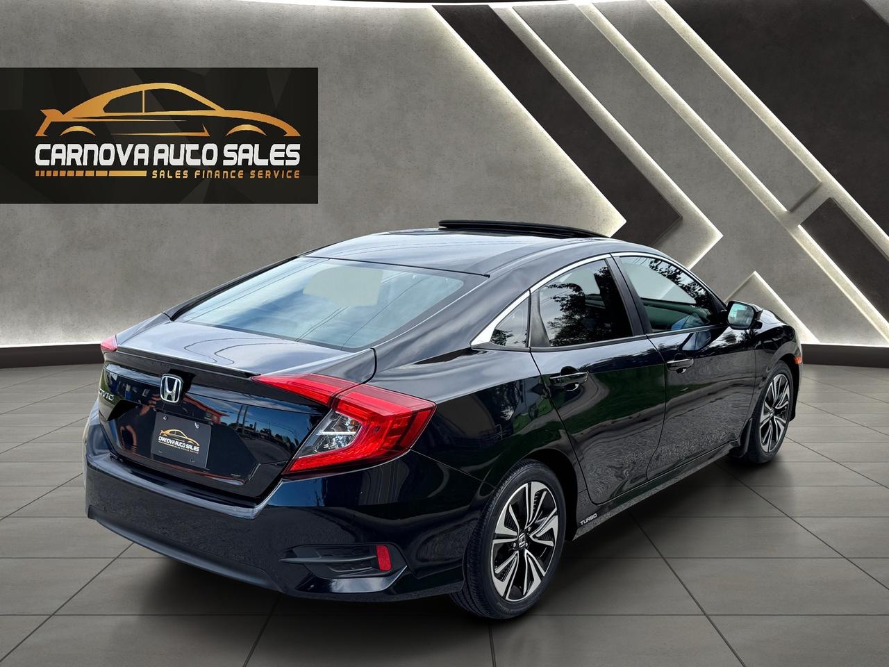 2016 Honda Civic EX-T+CLEAN CARFAX+Adaptive Cruise+LKA+Sunroof Photo