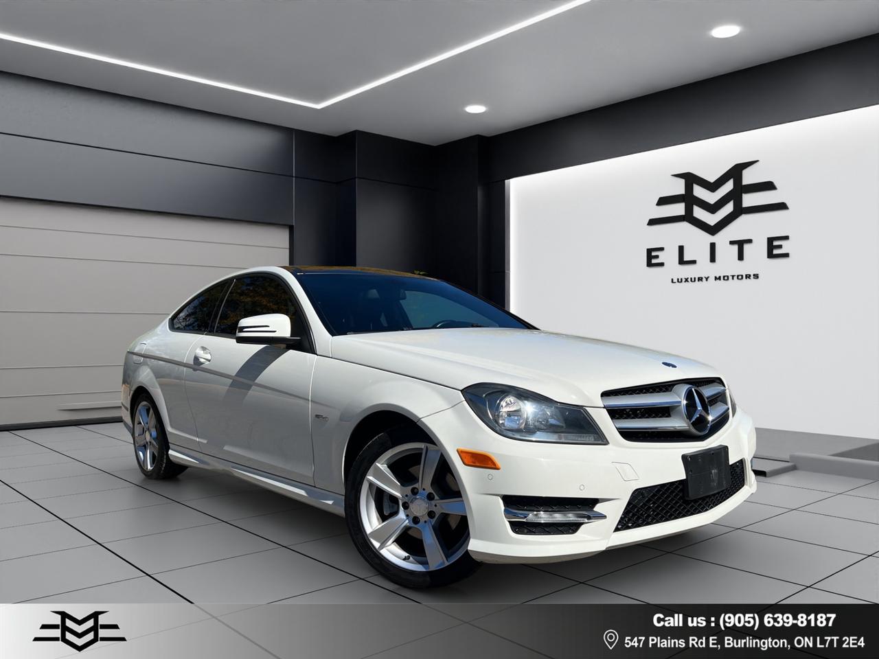 2012 Mercedes-Benz C-Class C 250 COUPE - LEATHER - SUNROOF !!! Photo0