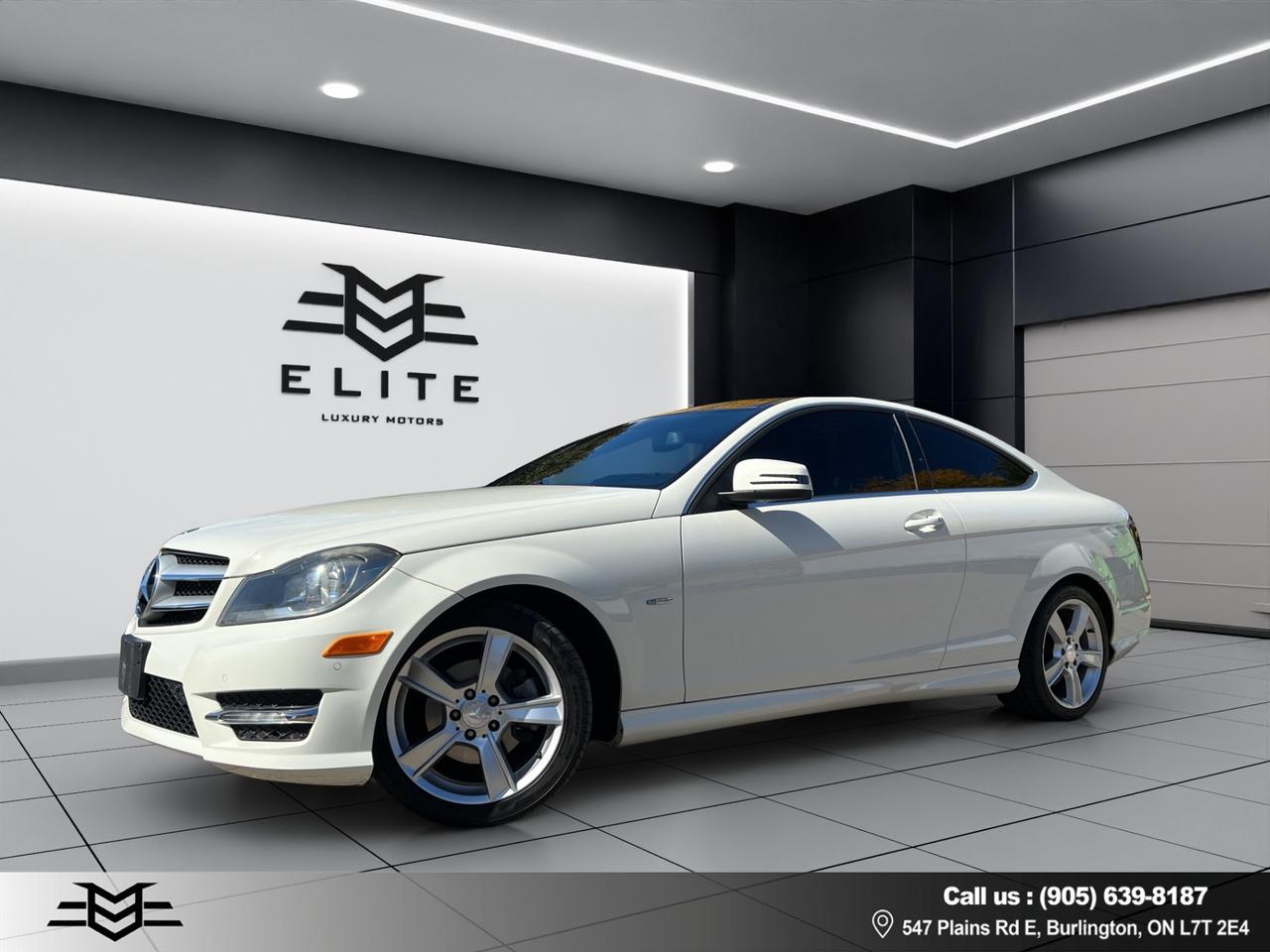 2012 Mercedes-Benz C-Class C 250 COUPE - LEATHER - SUNROOF !!! Photo