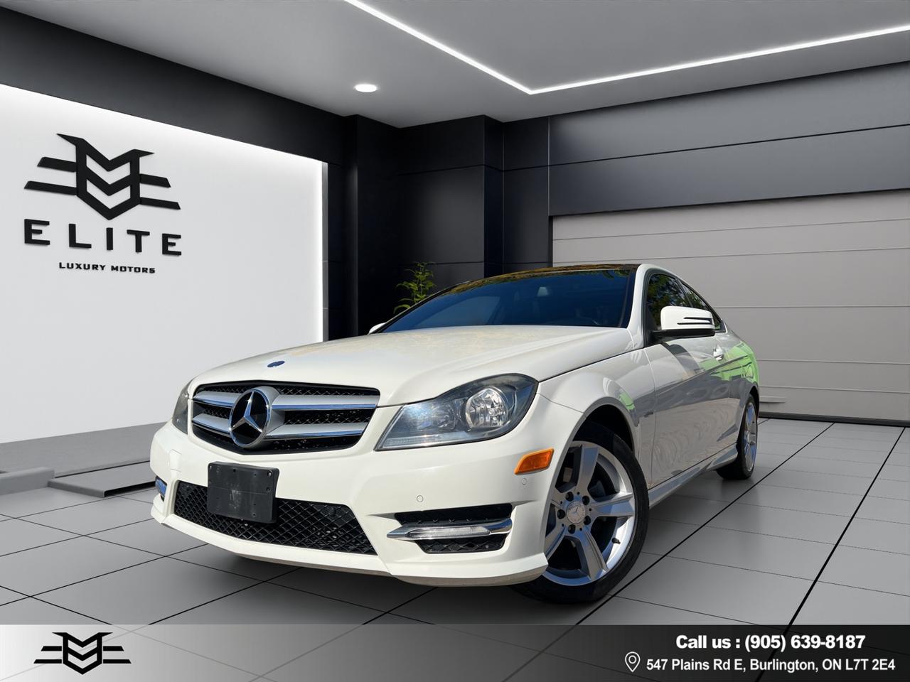 2012 Mercedes-Benz C-Class C 250 COUPE - LEATHER - SUNROOF !!! Photo