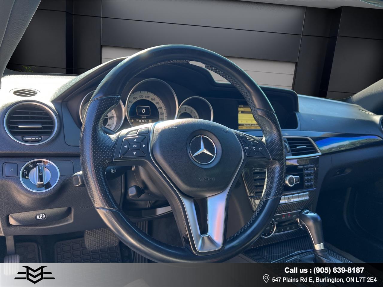 2012 Mercedes-Benz C-Class C 250 COUPE - LEATHER - SUNROOF !!! Photo