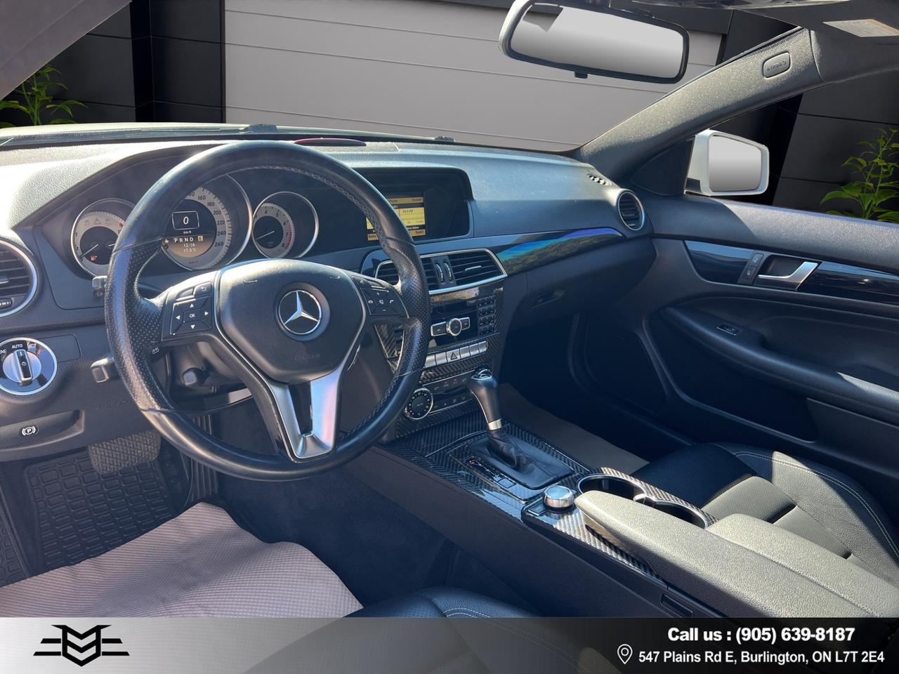 2012 Mercedes-Benz C-Class C 250 COUPE - LEATHER - SUNROOF !!! Photo