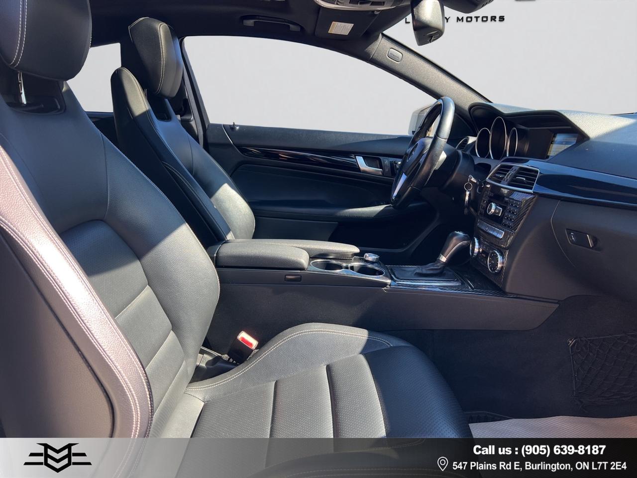 2012 Mercedes-Benz C-Class C 250 COUPE - LEATHER - SUNROOF !!! Photo