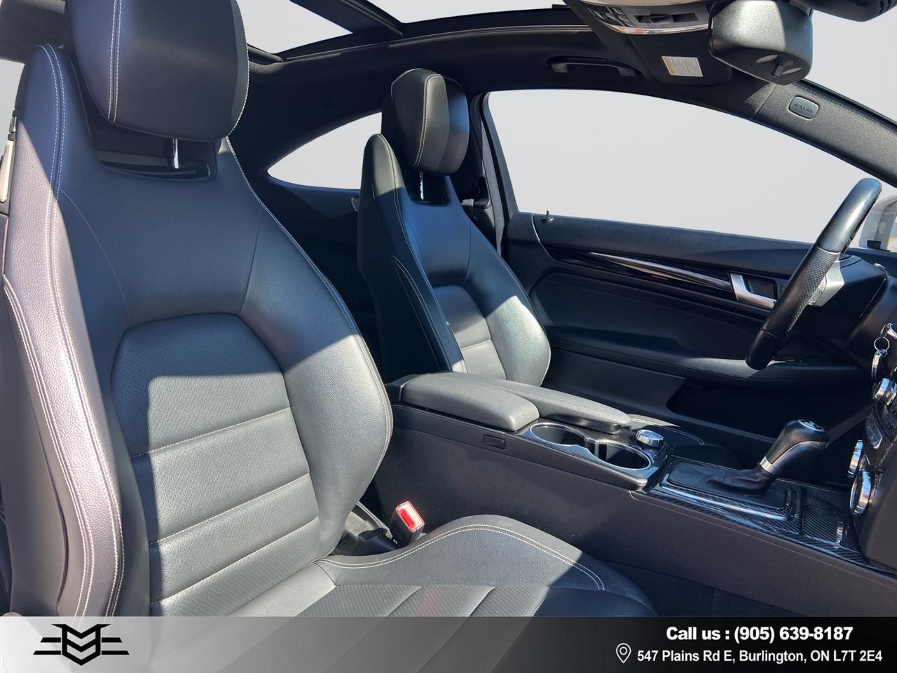 2012 Mercedes-Benz C-Class C 250 COUPE - LEATHER - SUNROOF !!! Photo