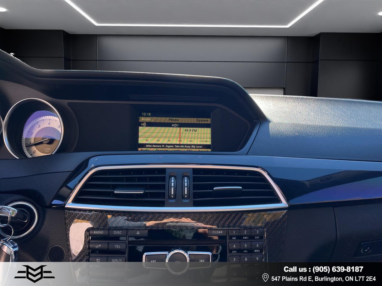 2012 Mercedes-Benz C-Class C 250 COUPE - LEATHER - SUNROOF !!! Photo