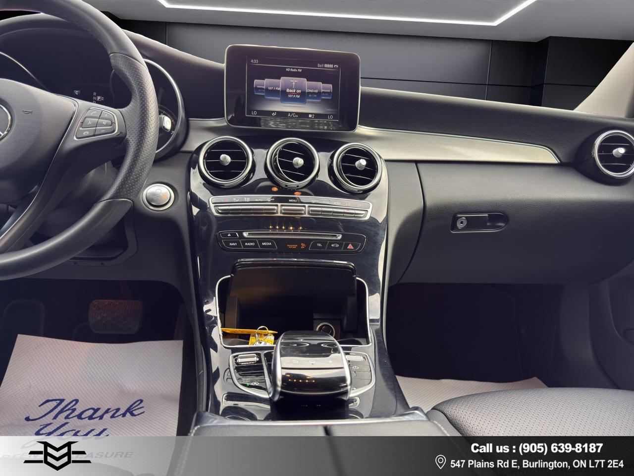 2015 Mercedes-Benz C-Class C300 4MATIC - Blind Spot Monitor - Backup Camera !!! Photo
